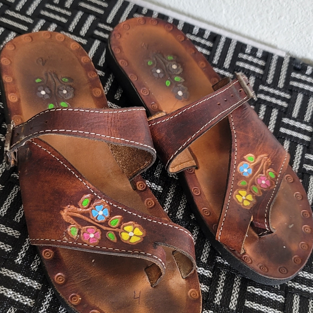 Mexican leader sandals